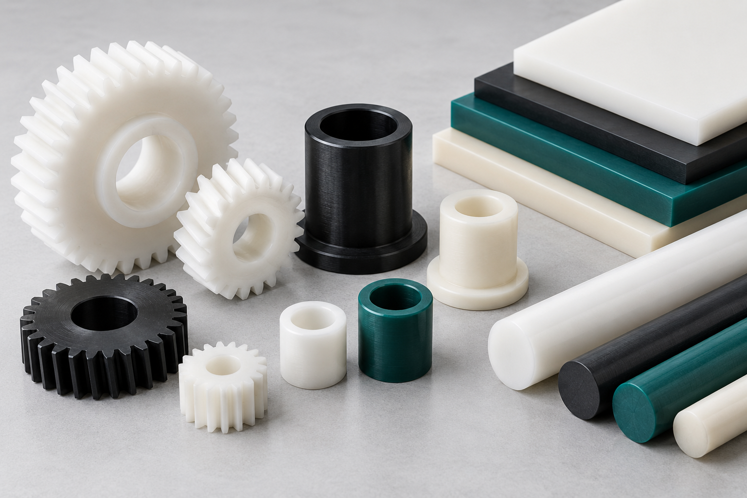 Engineering Plastics representative display